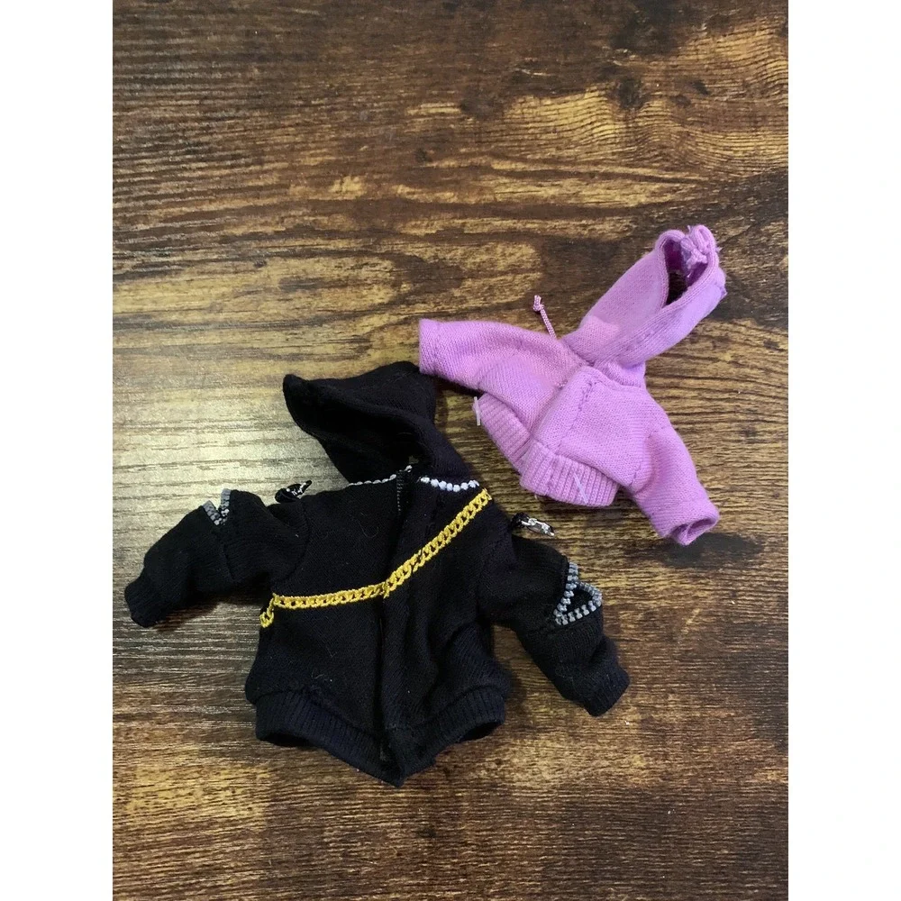 2021 Rainbow High Doll Emi Vanda Black & Purple Replacement Hoodies